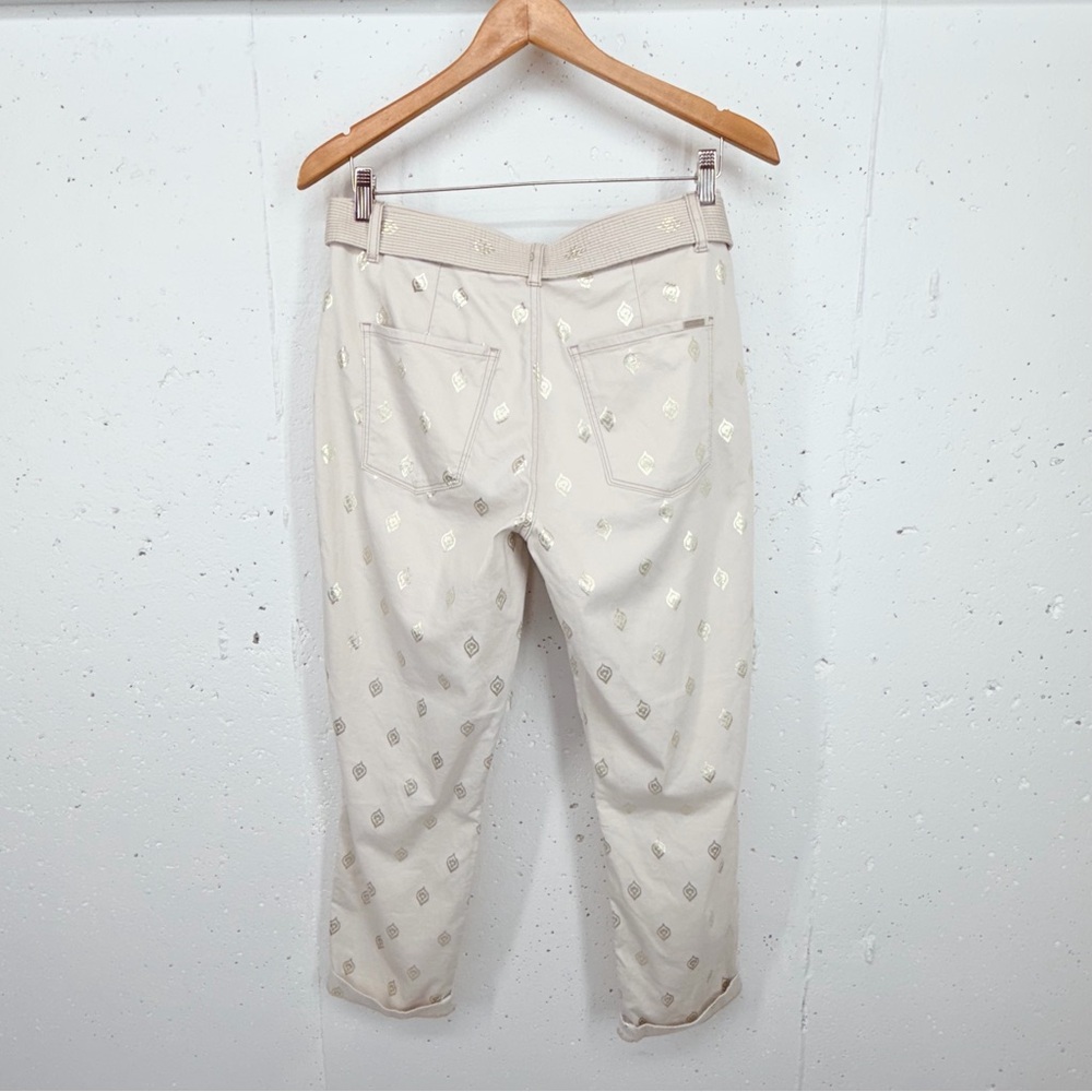 White House Black Market Women’s Size 8 High Rise Straight Leg Crop - Picture 7 of 13